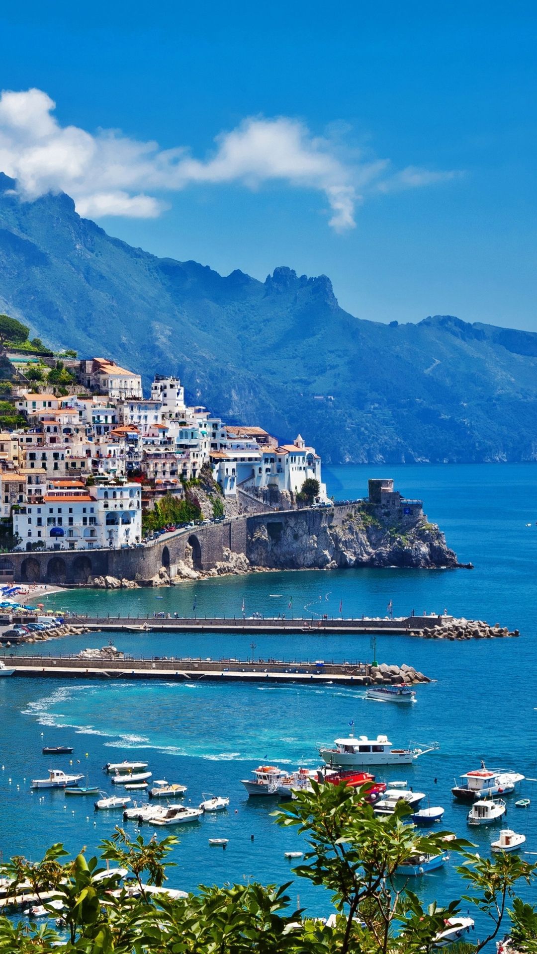 Amalfi Coast Wallpapers Wallpaper Cave