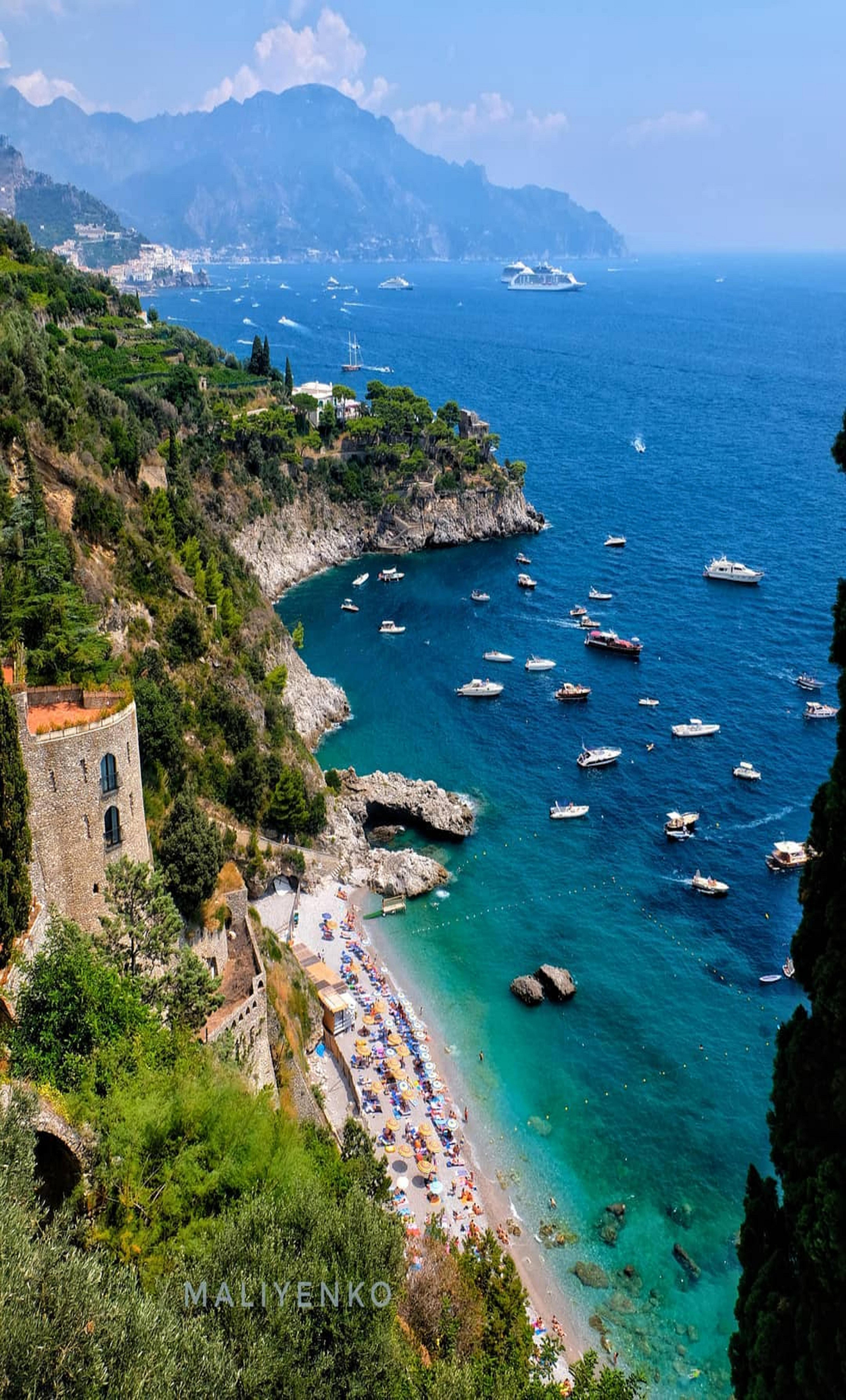 Amalfi Coast Wallpapers Wallpaper Cave