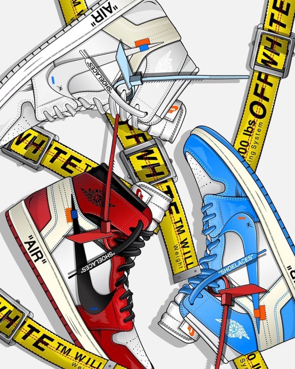 OffWhite Nike Wallpapers Wallpaper Cave