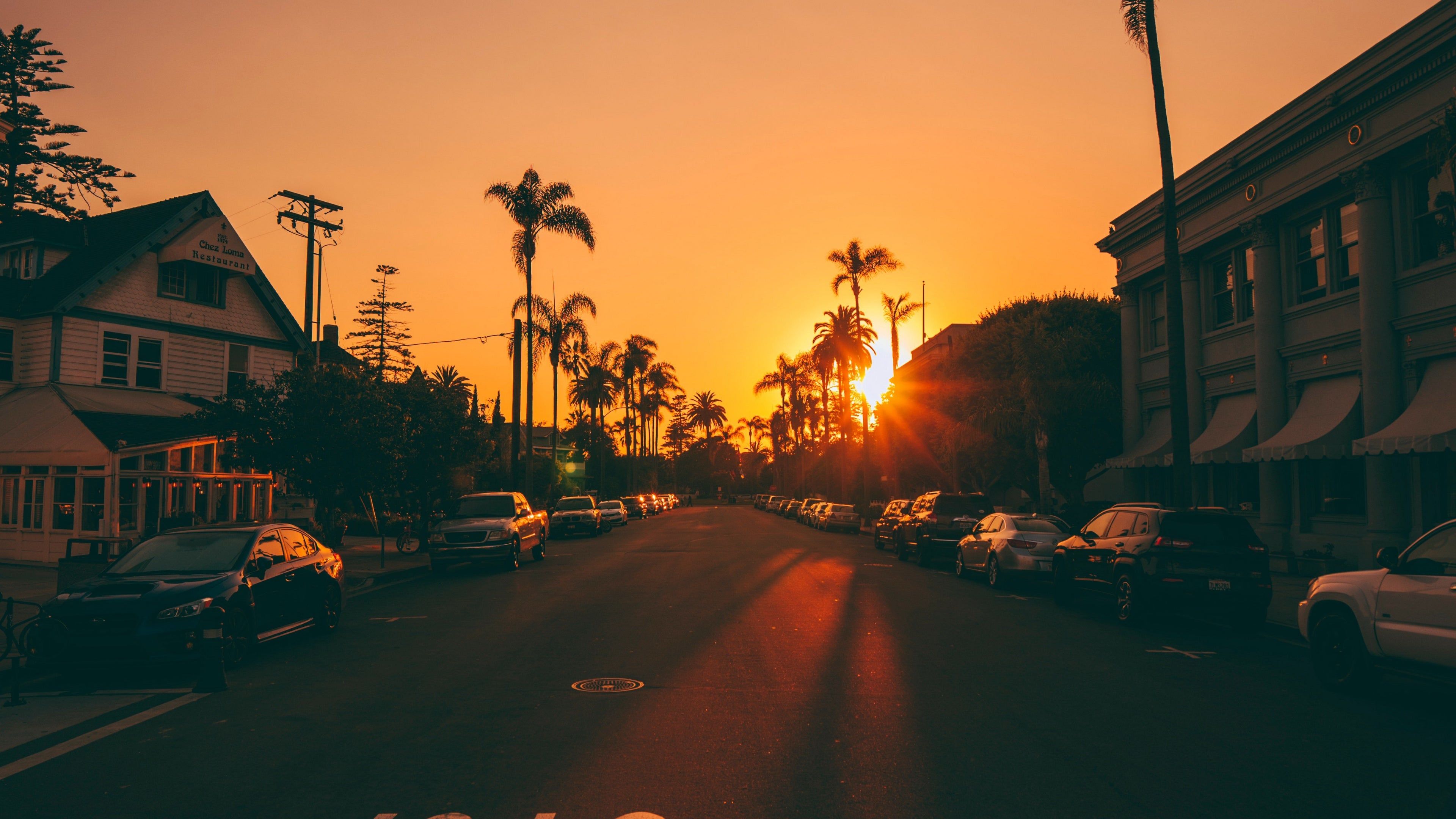 4k Los Angeles Sunset Wallpapers Wallpaper Cave