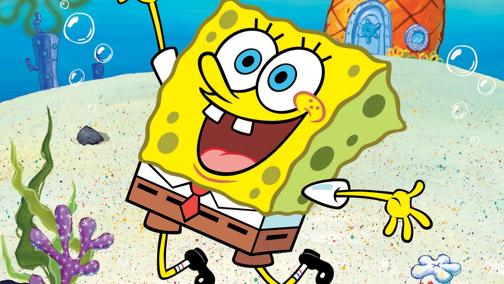 Spongebob Underwater Wallpapers Wallpaper Cave