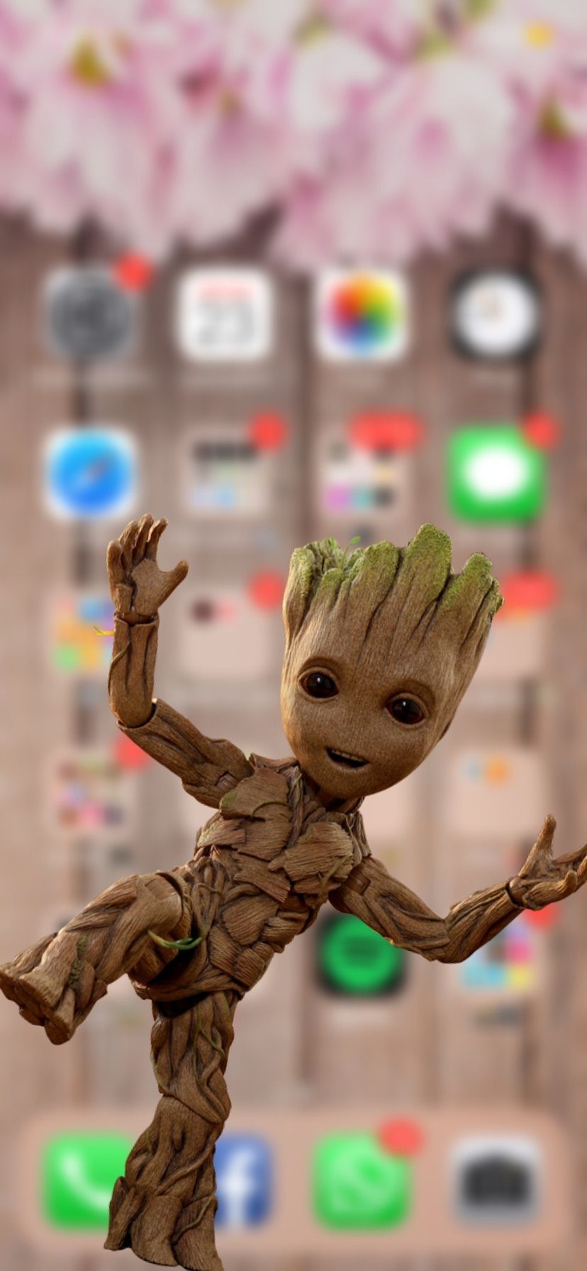 Baby Groot iPhone 11 Wallpapers Wallpaper Cave