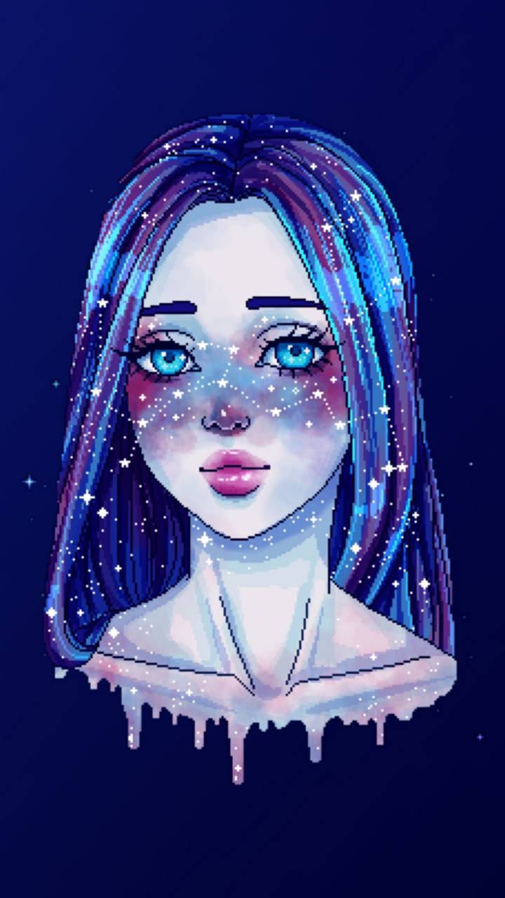 Galaxy Girl Wallpapers Wallpaper Cave