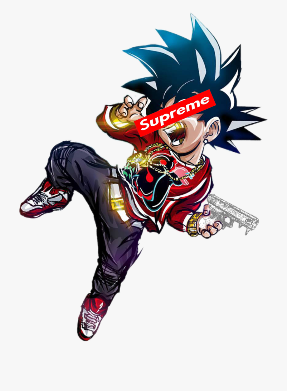 Supreme Anime Goku Wallpapers Wallpaper Cave