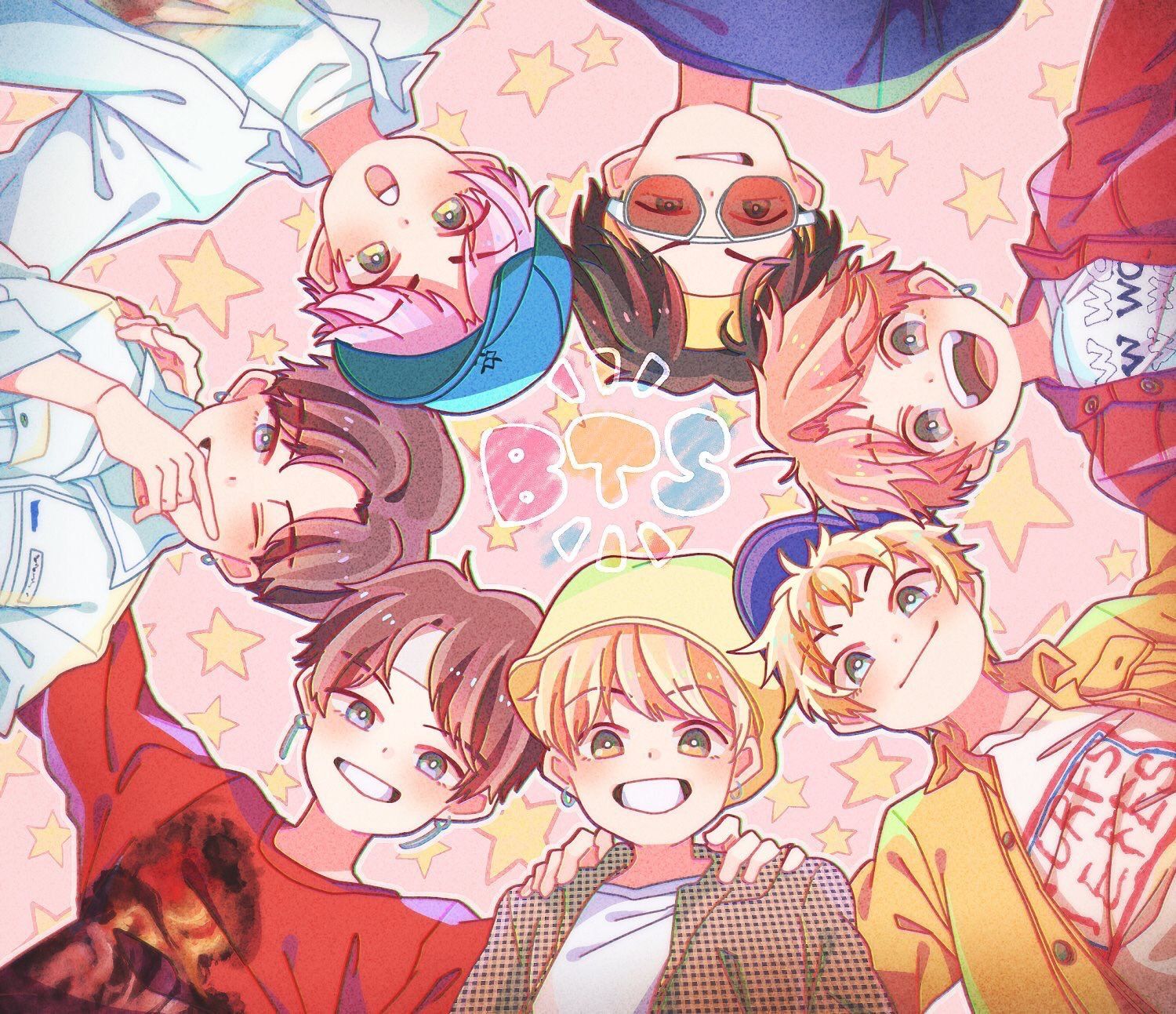 BTS Cute Pictures Anime Wallpapers Wallpaper Cave