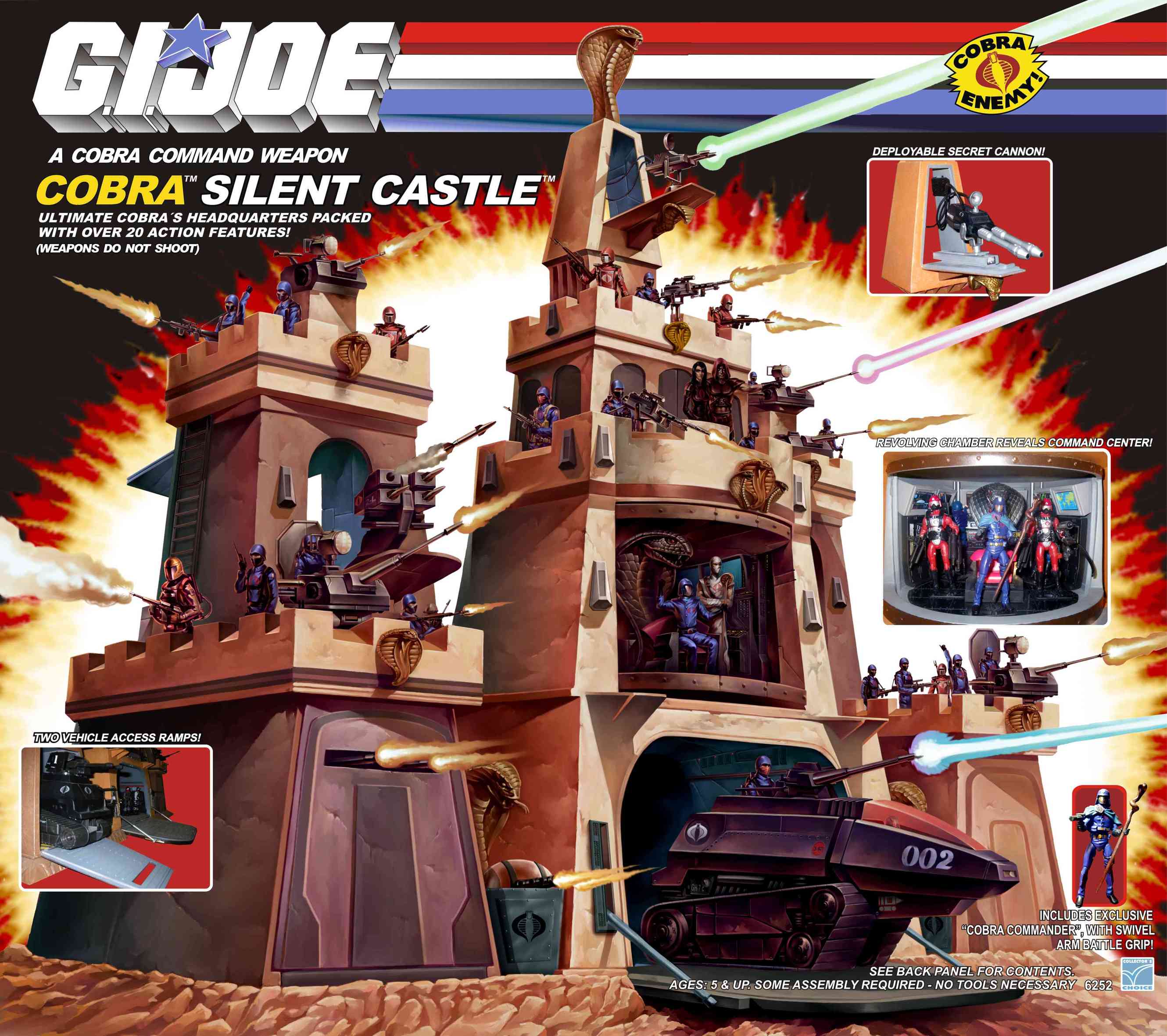 Gi Joe Toy Base