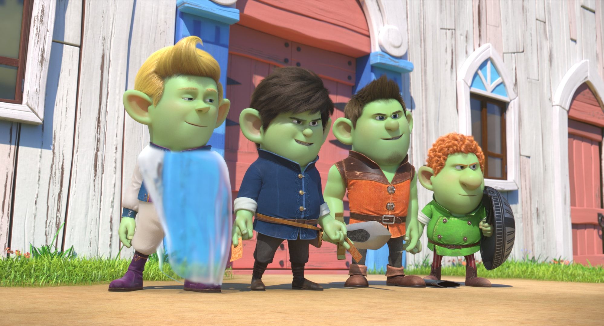 Red Shoes And The Seven Dwarfs Merlin And Red Shoes Wallpapers