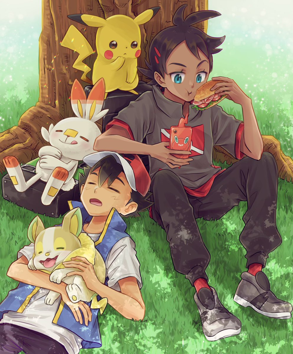 Ash And Goh Shipping Wallpapers Wallpaper Cave