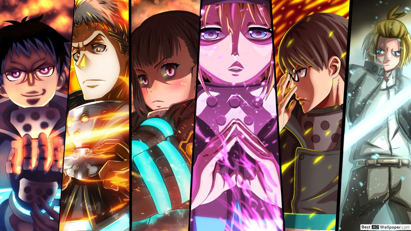 Fire Force Computer Wallpapers Wallpaper Cave