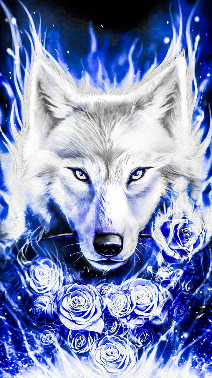 Purple Wolf Wallpapers Wallpaper Cave