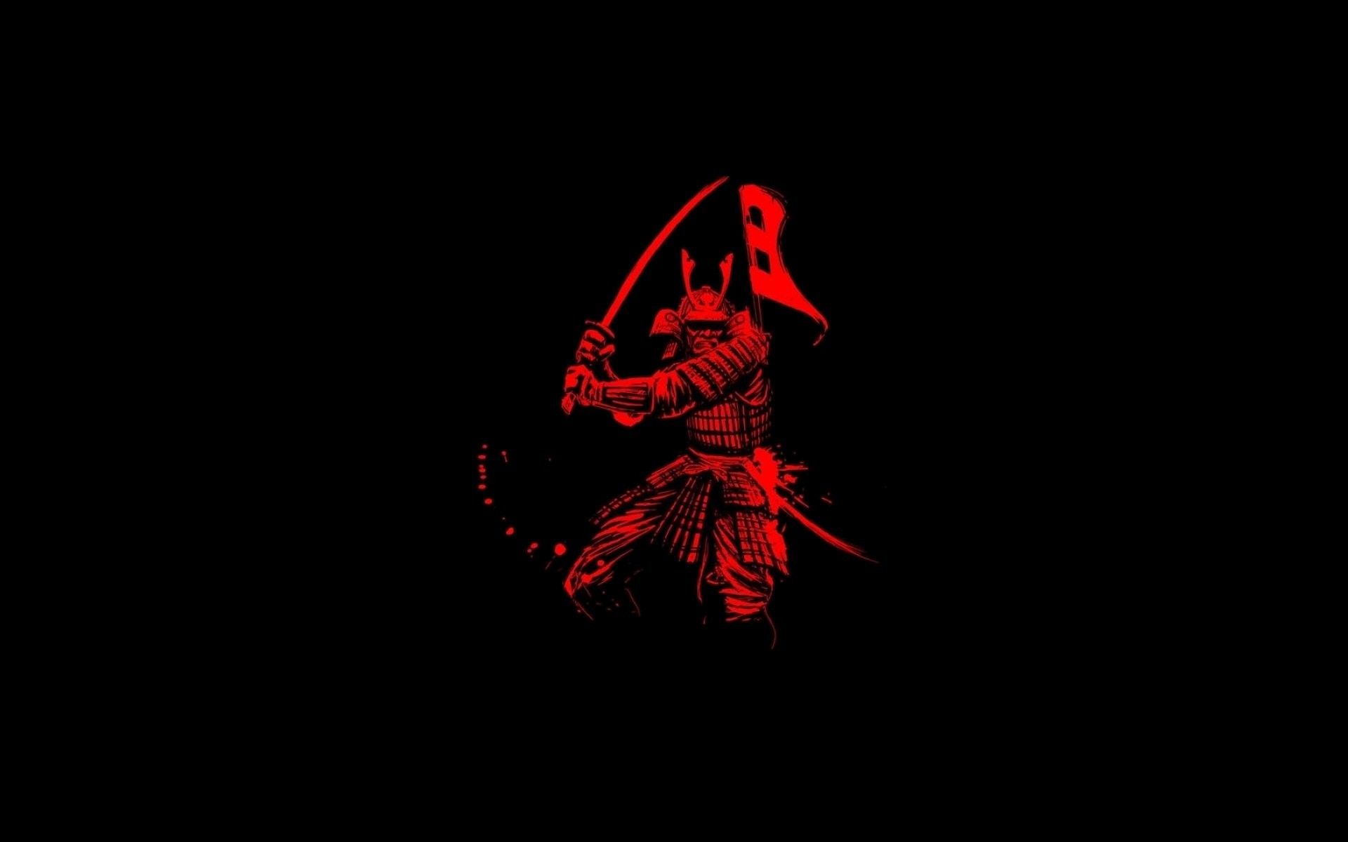 Anime Neon Samurai Wallpapers Wallpaper Cave