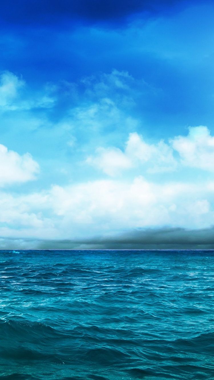 Blue Sky Ocean HD Wallpapers Wallpaper Cave