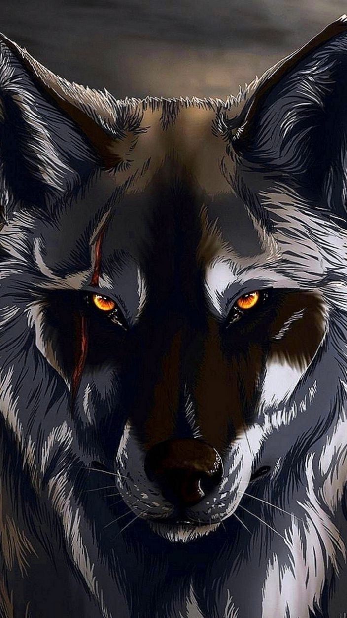 Cartoon Wolf iPhone Wallpapers Wallpaper Cave