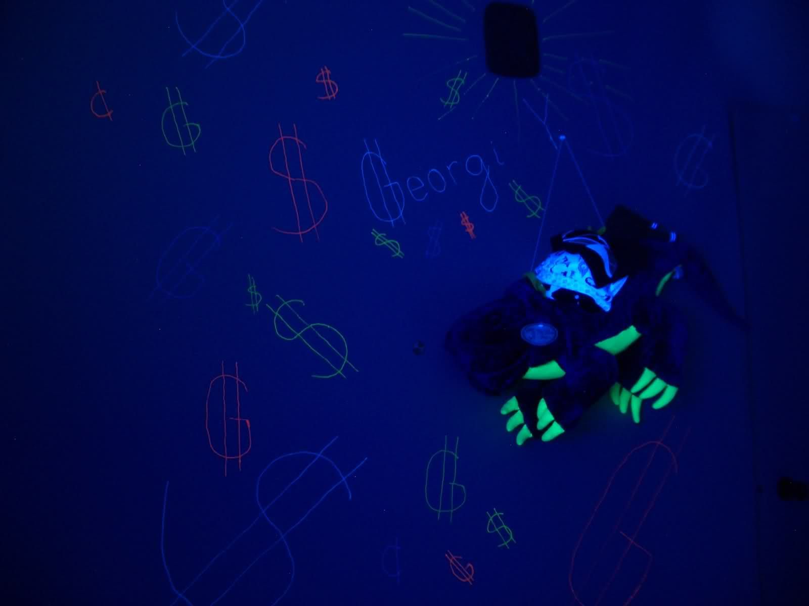 Black Light Desktop Wallpapers Wallpaper Cave