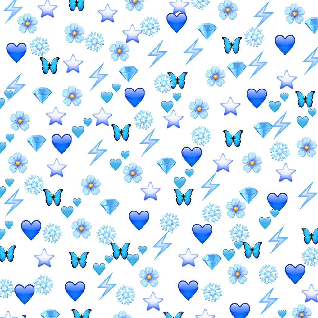 Blue Emoji Wallpapers Wallpaper Cave
