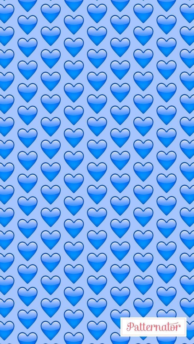 Blue Emoji Background