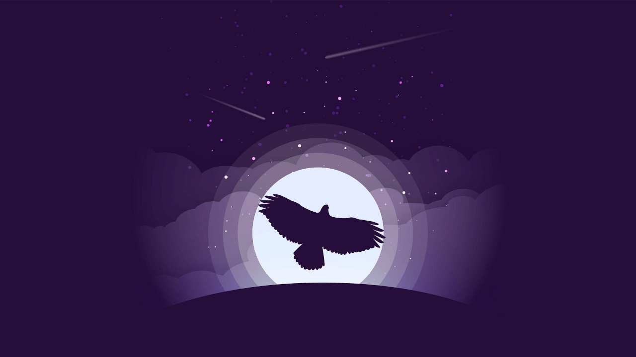 Purple Moon Wallpapers Wallpaper Cave