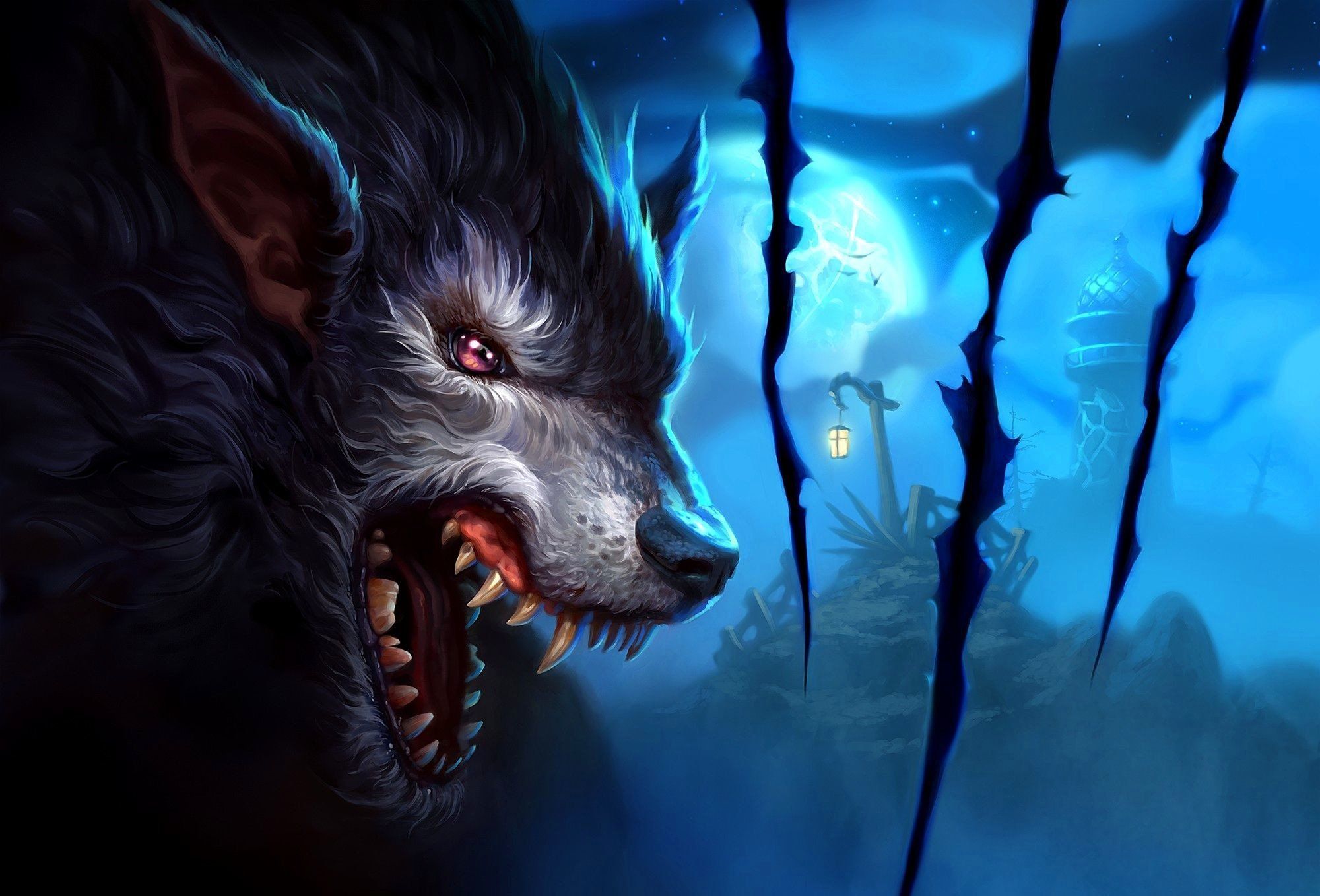 Animated Wolf Wallpapers Wallpaper Cave