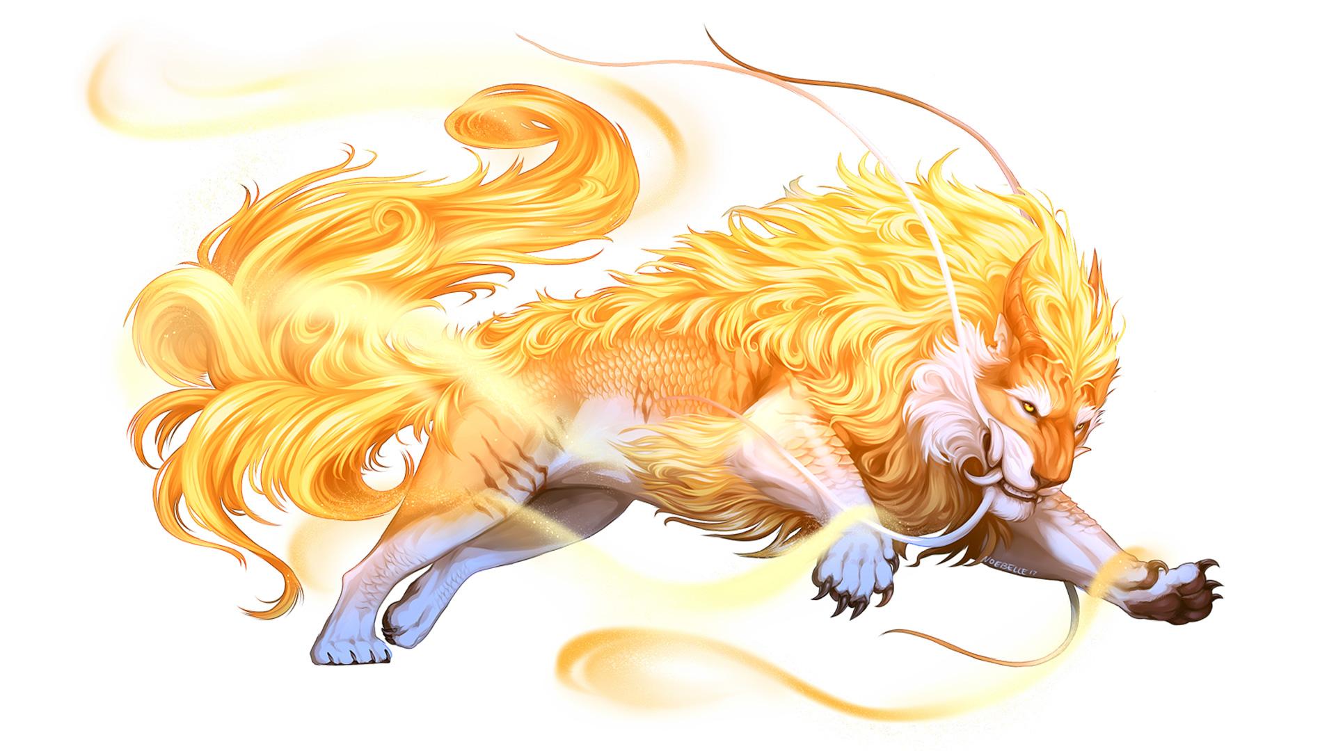 Golden Lion Wallpapers Wallpaper Cave