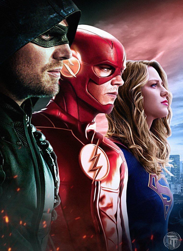 Green Arrow, Flash And Supergirl Wallpapers Wallpaper Cave