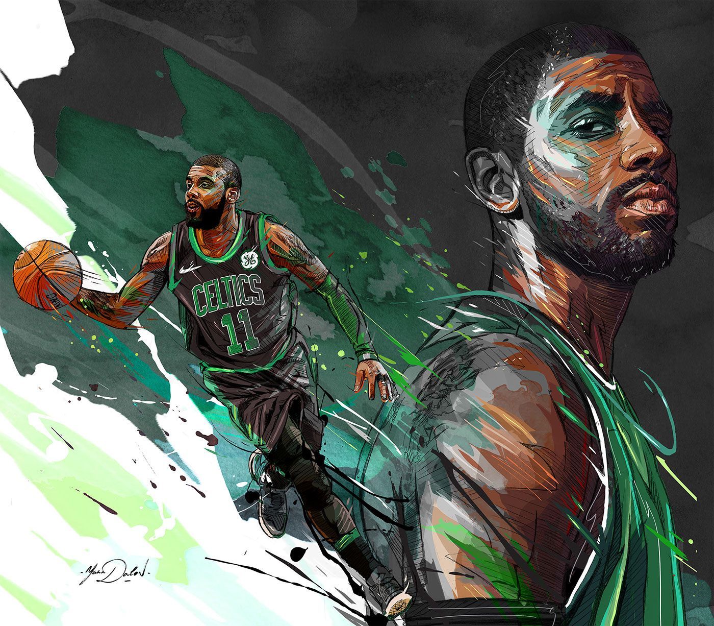 Kyrie Irving Anime Wallpapers Wallpaper Cave