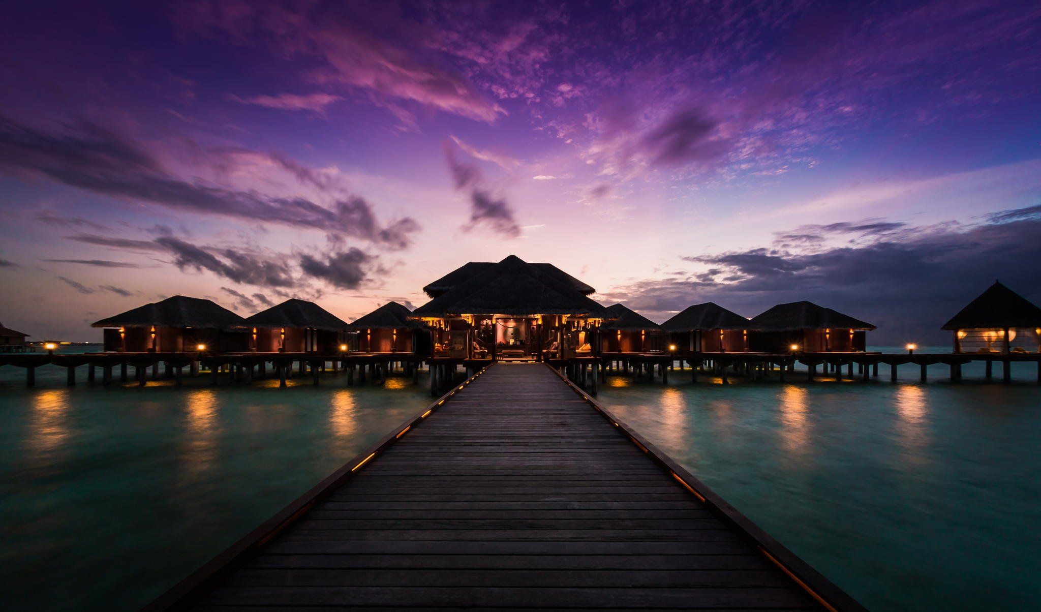 Maldives Sunset Wallpapers Wallpaper Cave