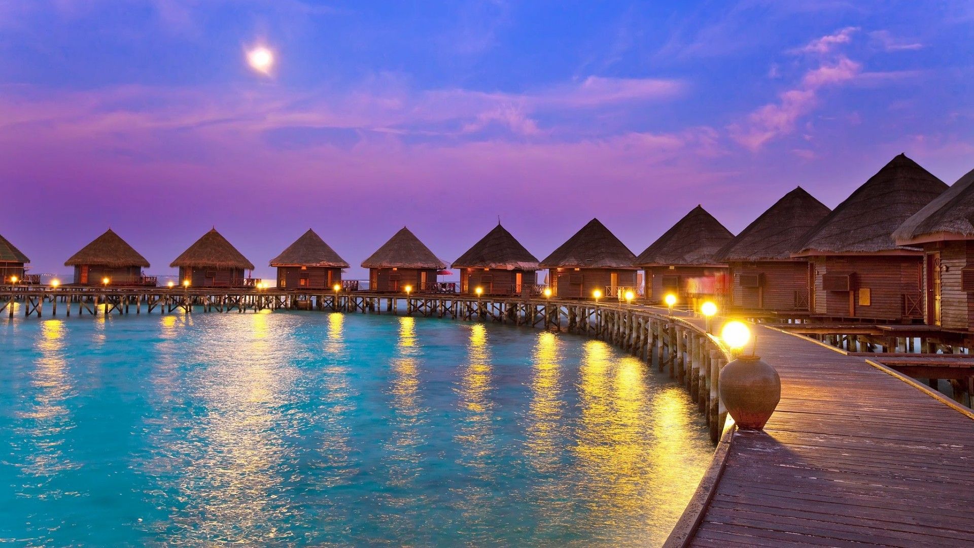 Maldives Sunset Wallpapers Wallpaper Cave