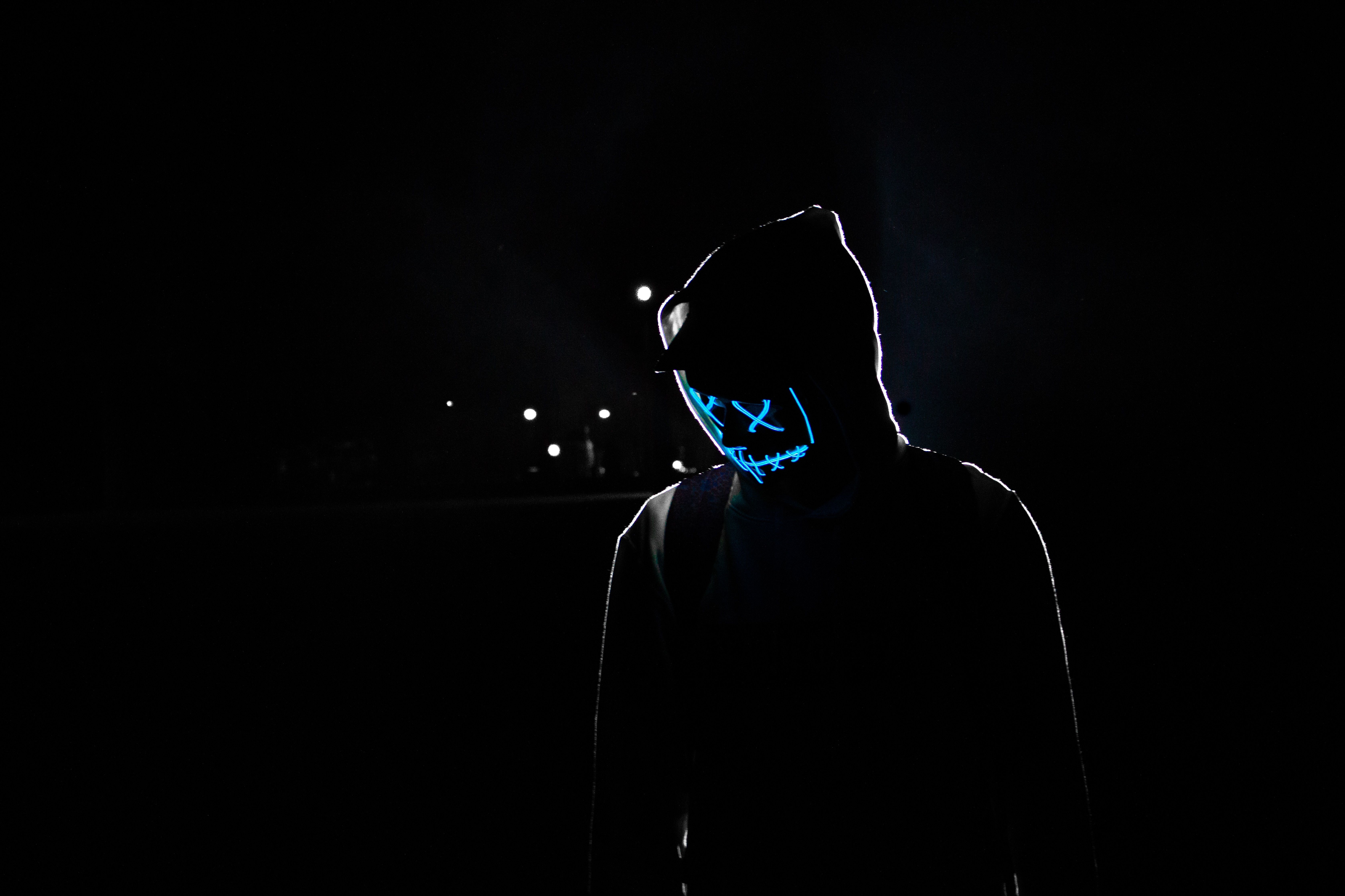 Neon Masks Wallpapers Wallpaper Cave