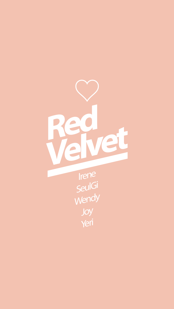 Red Velvet Logo Wallpaper