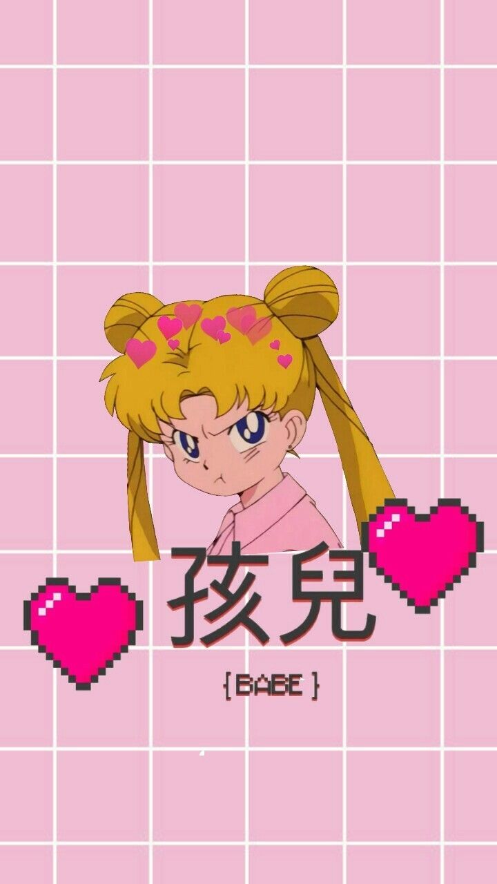 Sailor Moon Pink Aesthetic Wallpapers Wallpaper Cave