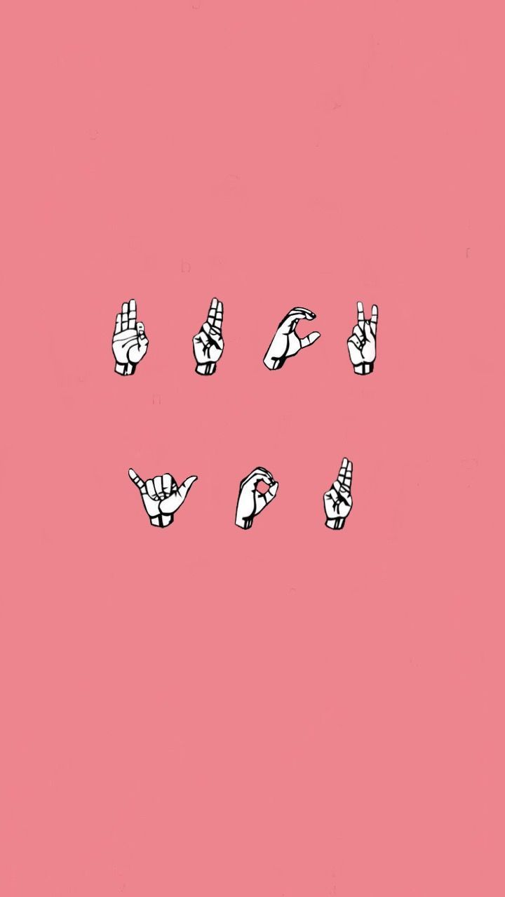 Sign Language Wallpapers Wallpaper Cave