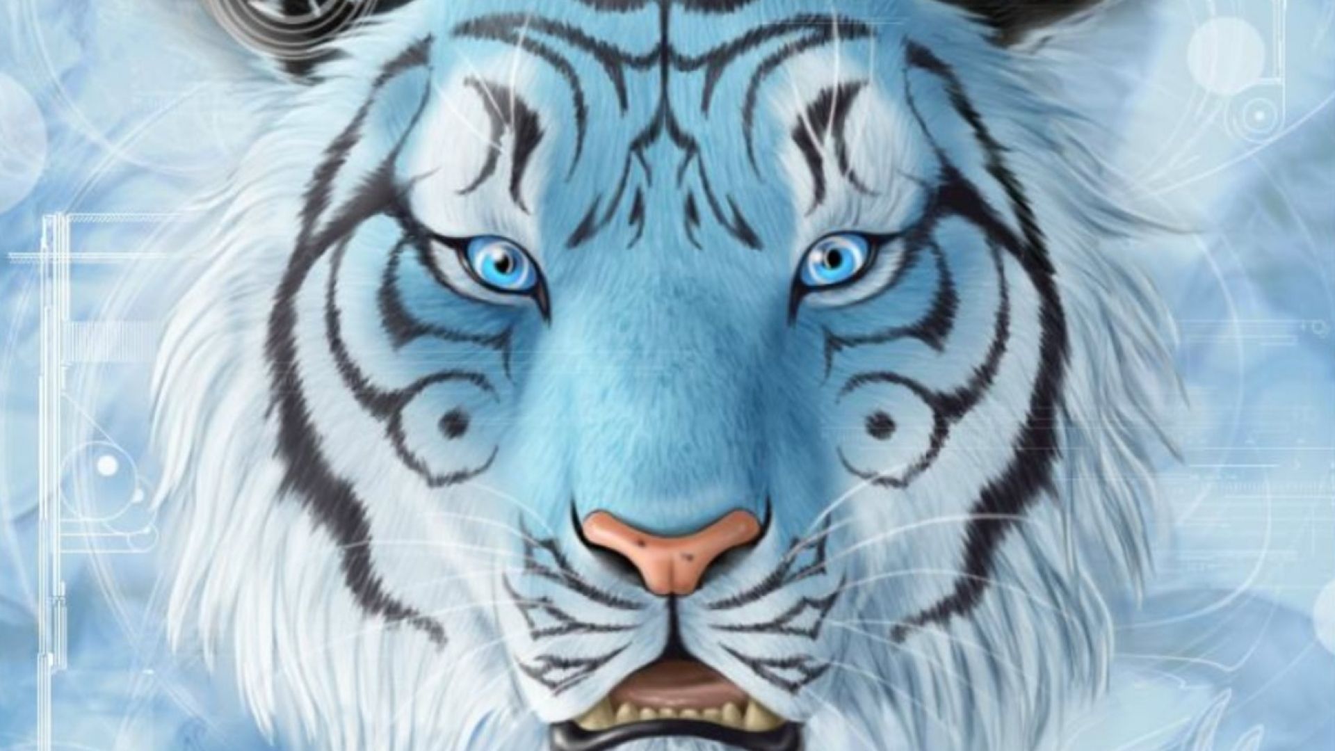 Blue Tiger Wallpapers Wallpaper Cave