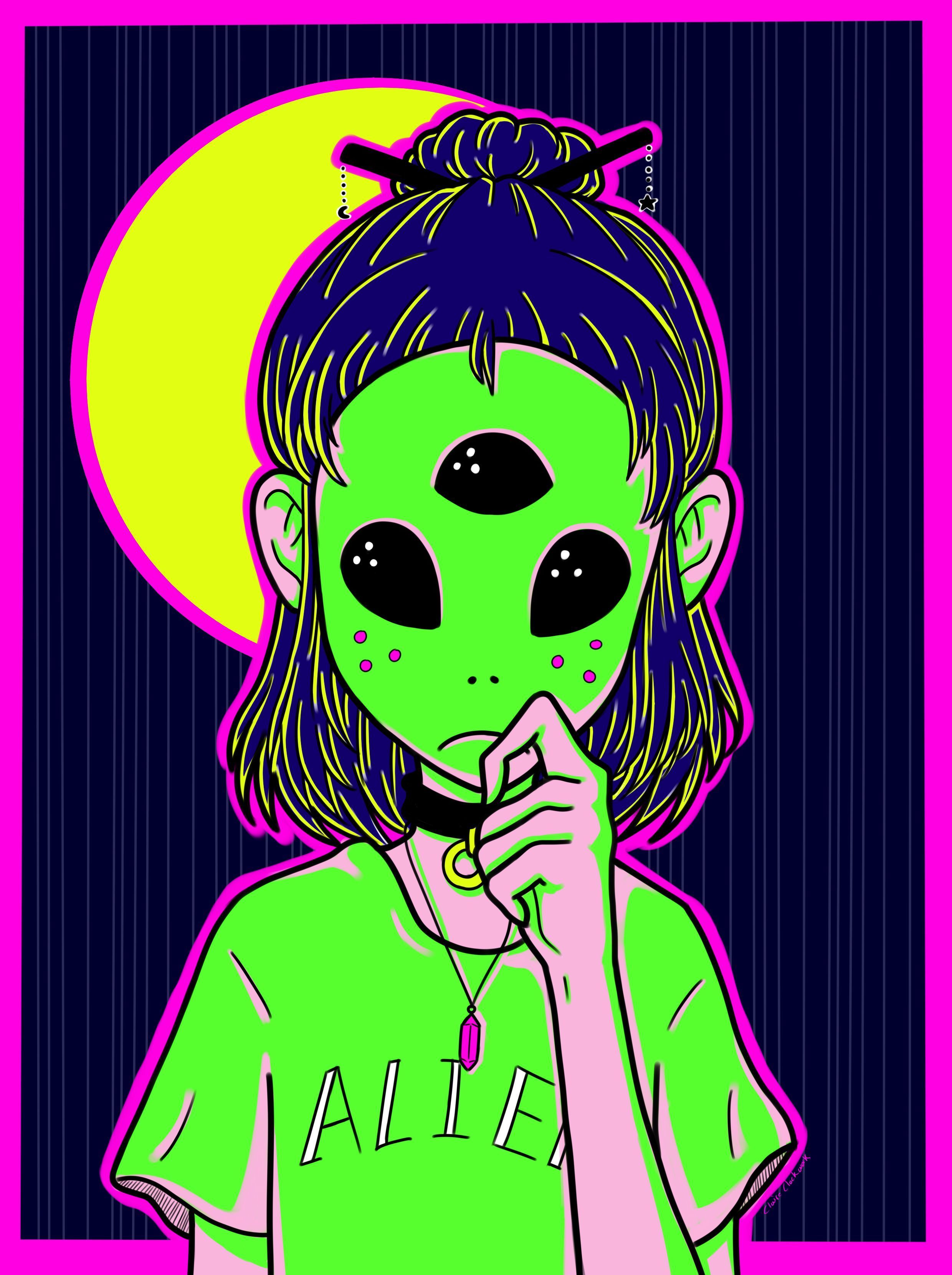 Alien Girl Wallpapers Wallpaper Cave