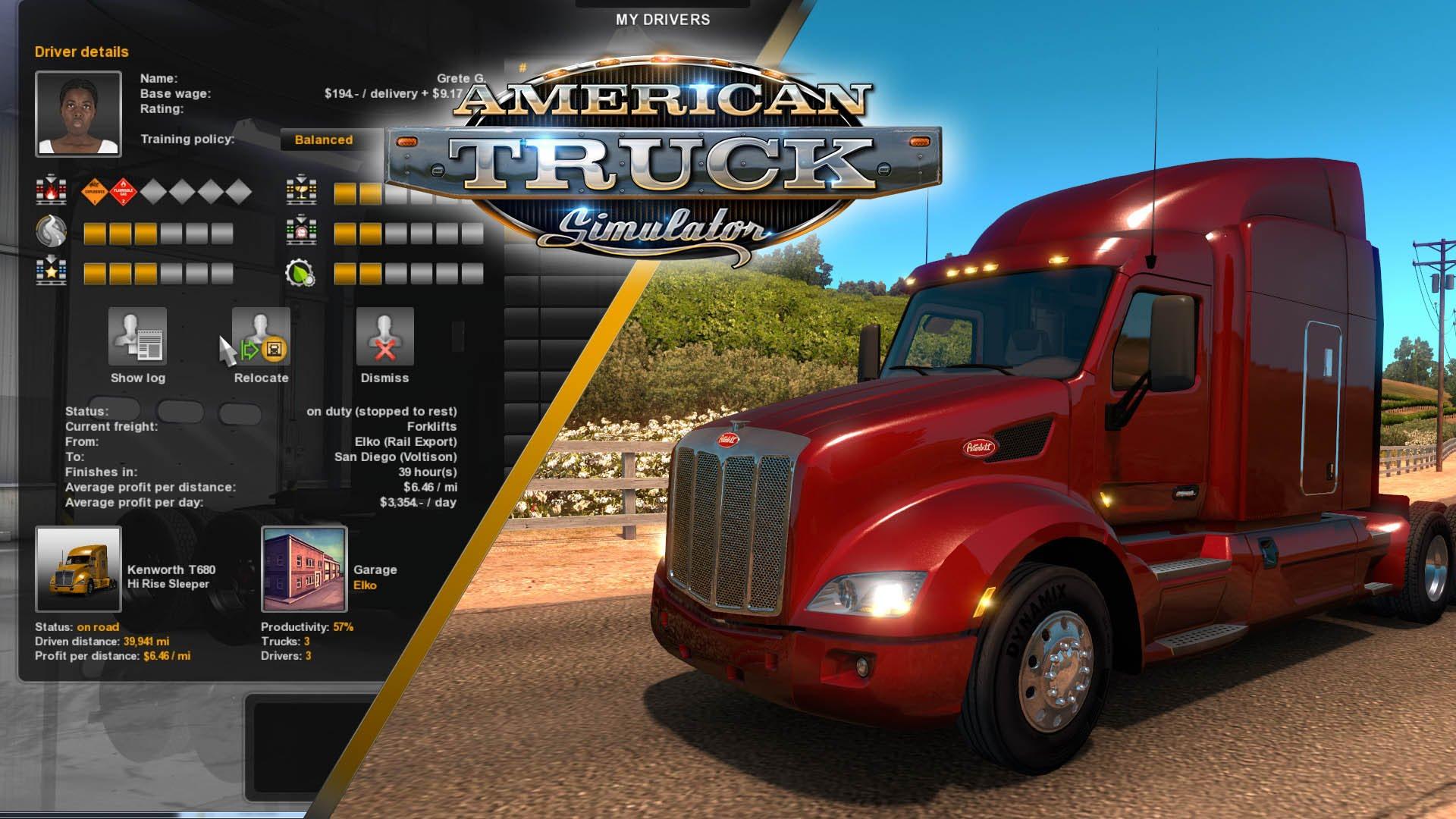 American Truck Simulator Wallpapers Wallpaper Cave