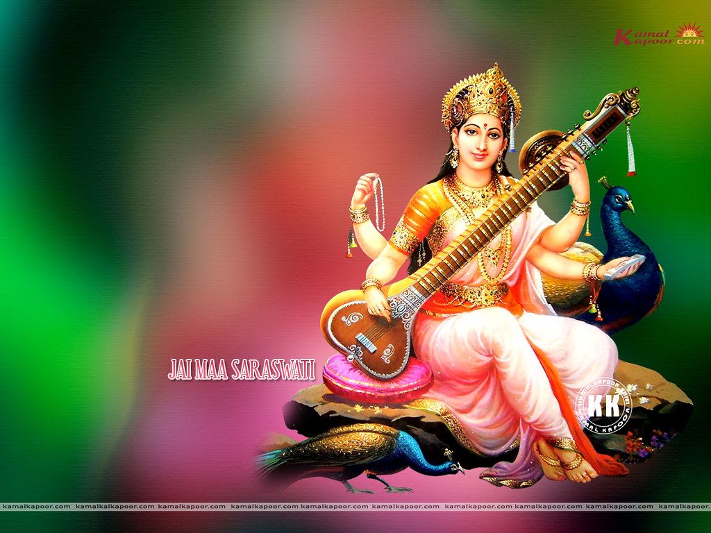 Maa Saraswati Wallpapers Wallpaper Cave