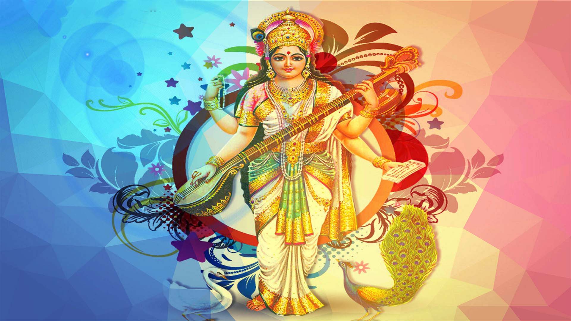 Maa Saraswati Wallpapers Wallpaper Cave