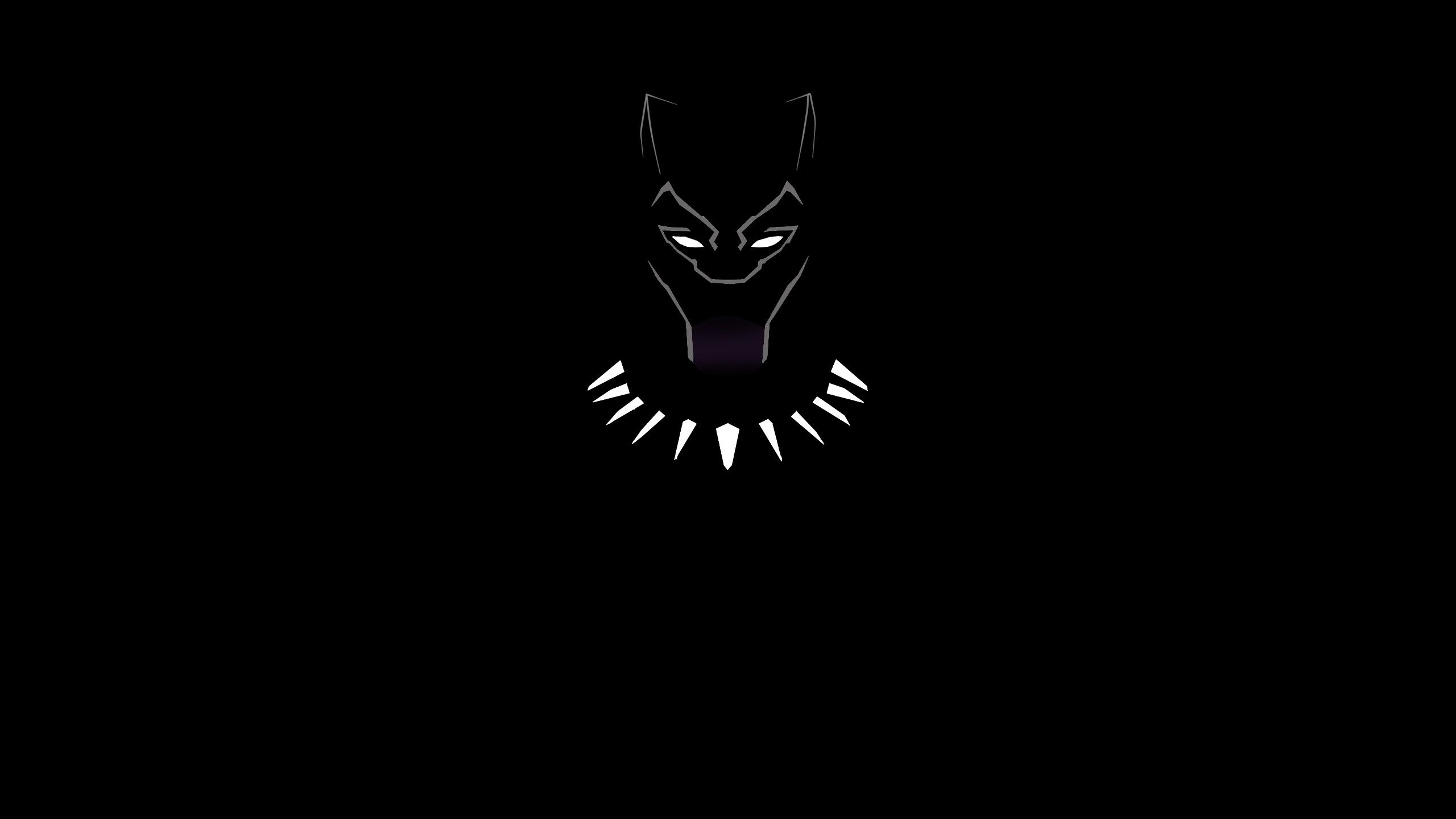 Black Panther Minimal Wallpapers Wallpaper Cave