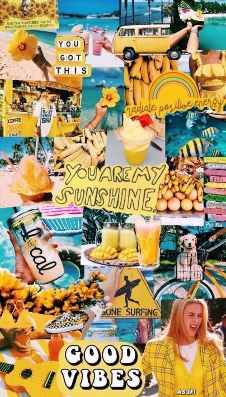 Yellow VSCO Girl Wallpapers Wallpaper Cave