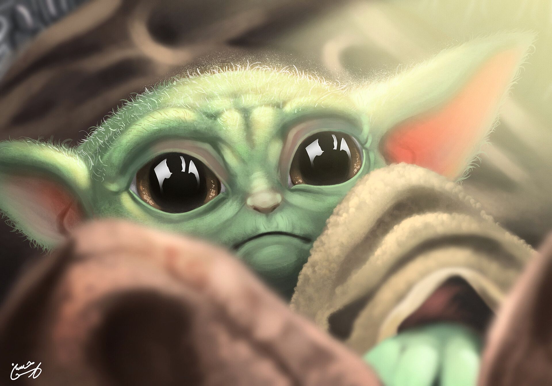 The Mandalorian Baby Yoda HD Wallpapers Wallpaper Cave