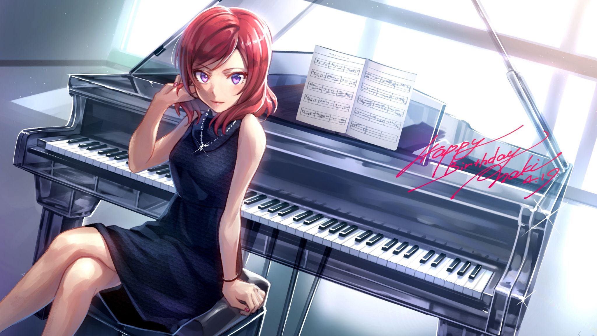 Girls With Piano Anime Wallpapers Wallpaper Cave
