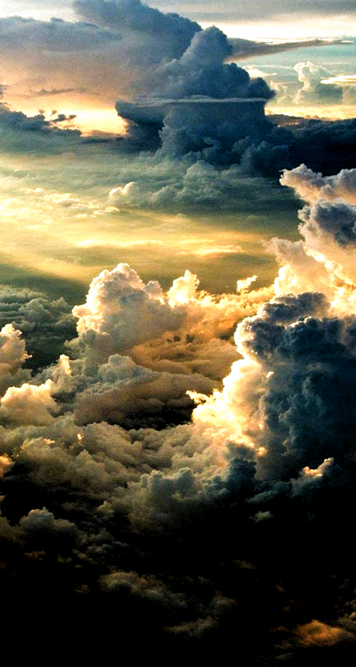 Blue Clouds Aesthetic Wallpapers Wallpaper Cave