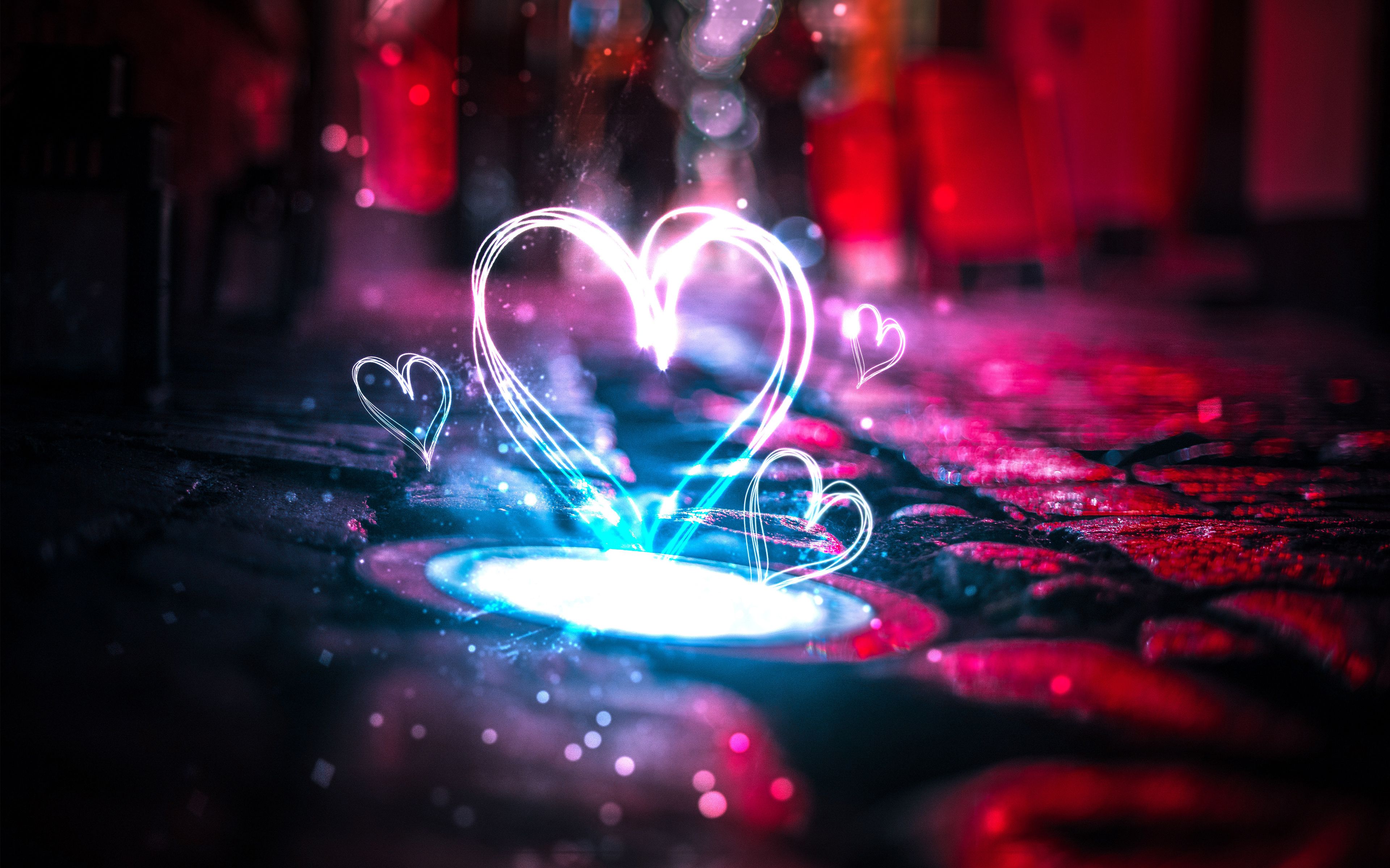 Neon Love Wallpapers Wallpaper Cave