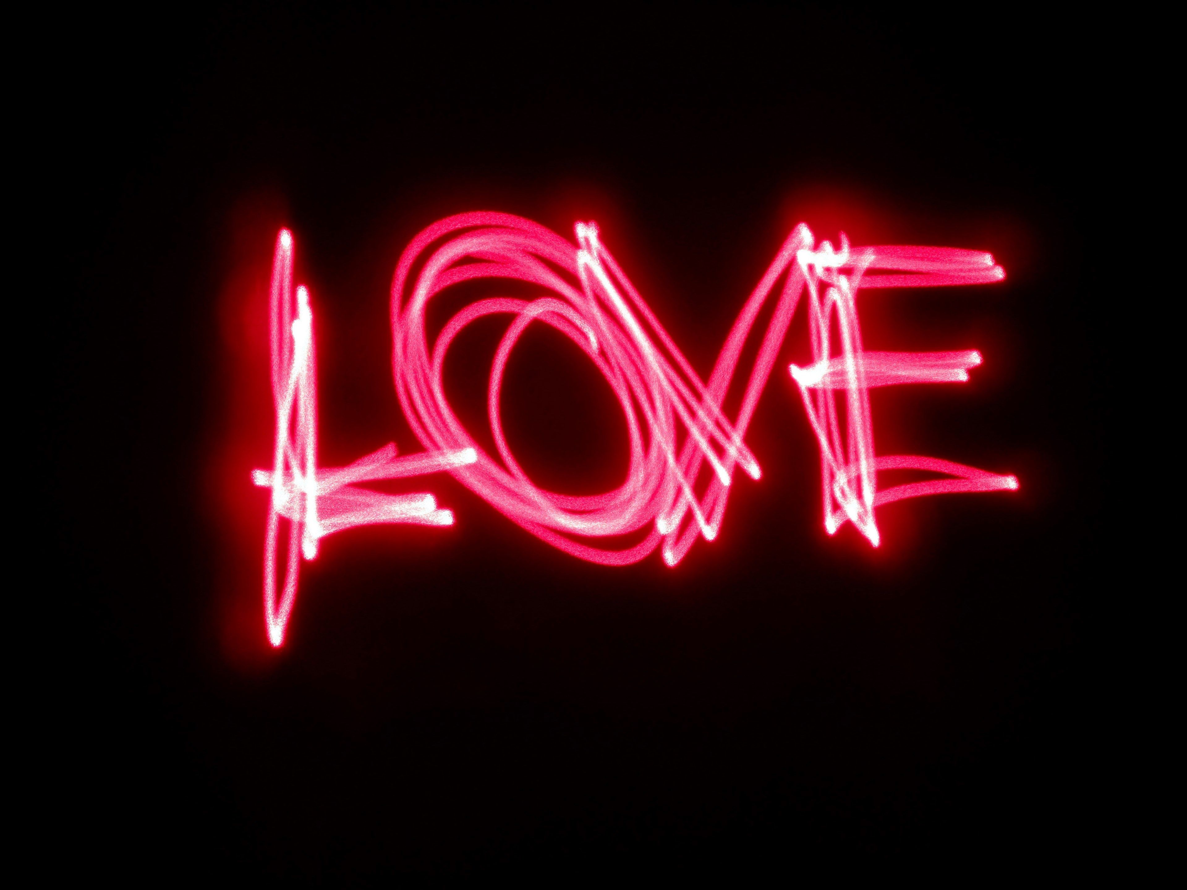 Neon Love Wallpapers Wallpaper Cave