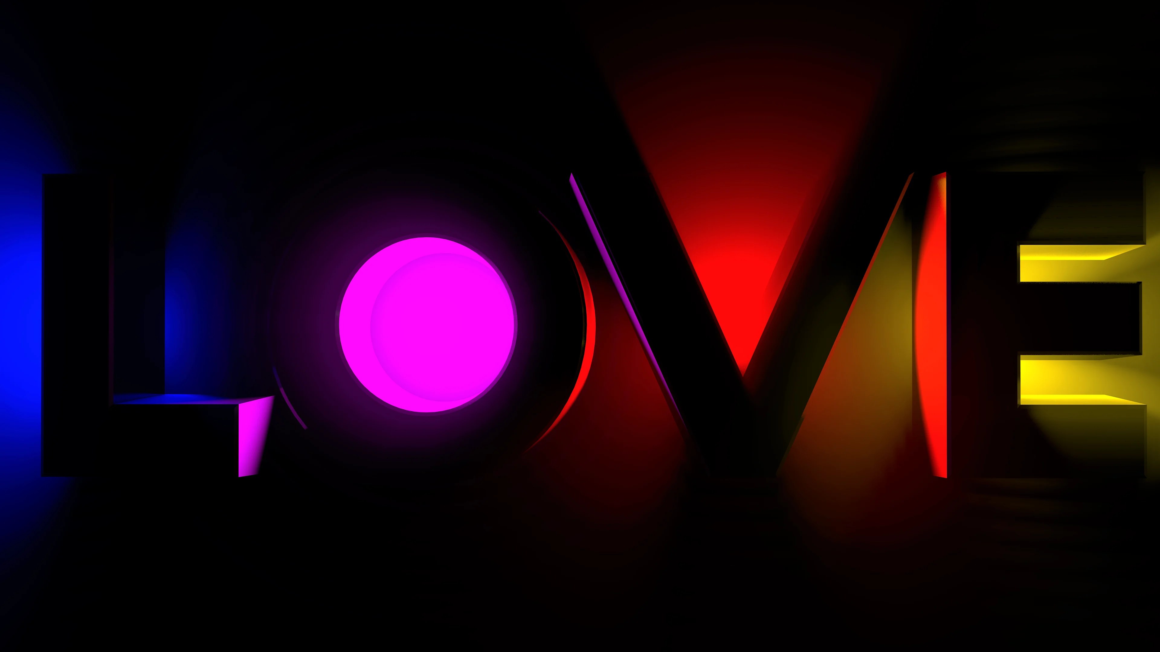 Neon Love Wallpapers Wallpaper Cave