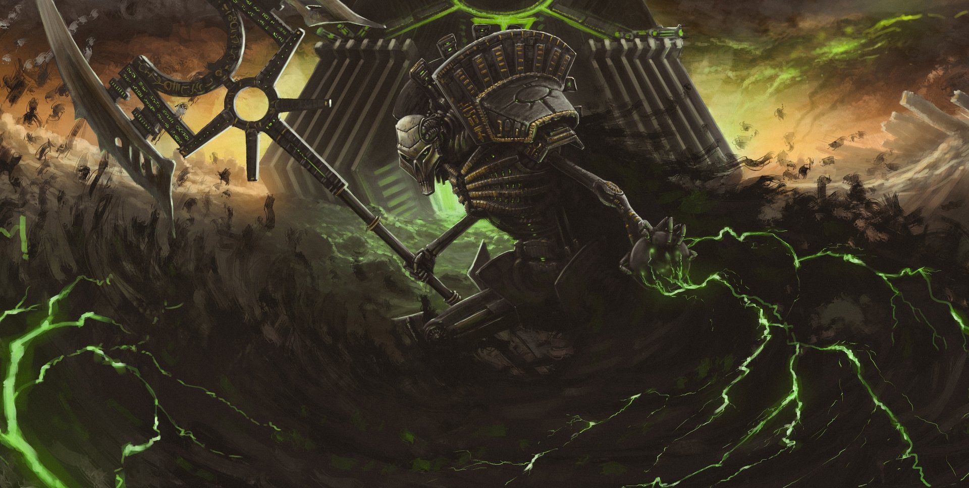 Warhammer Necrons Wallpapers Wallpaper Cave