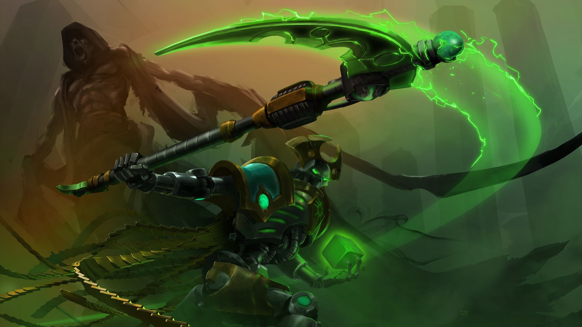 Warhammer Necrons Wallpapers Wallpaper Cave
