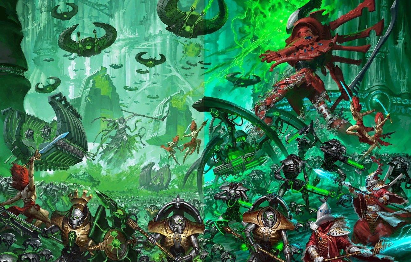 Warhammer Necrons Wallpapers Wallpaper Cave