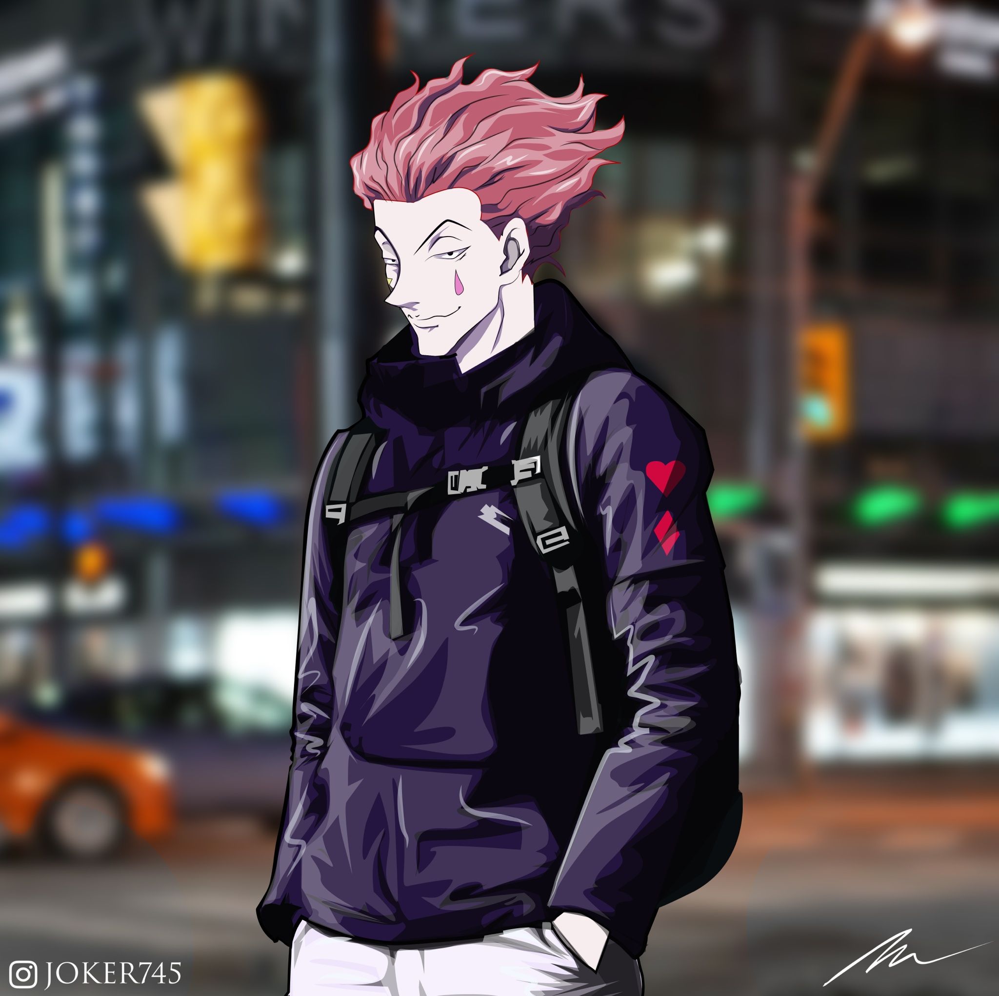 Hisoka Aesthetic Anime Wallpapers Wallpaper Cave