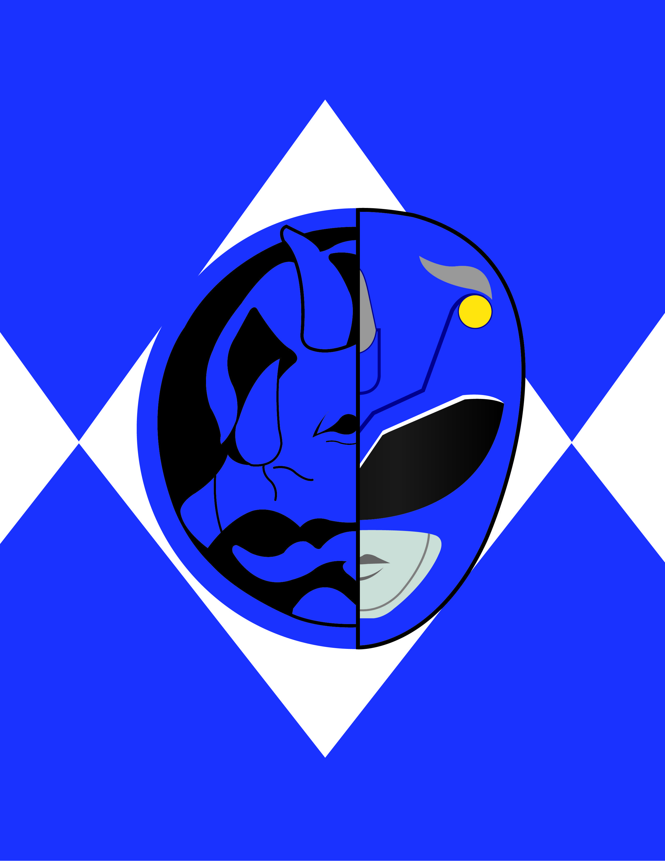 Blue Ranger Wallpapers Wallpaper Cave