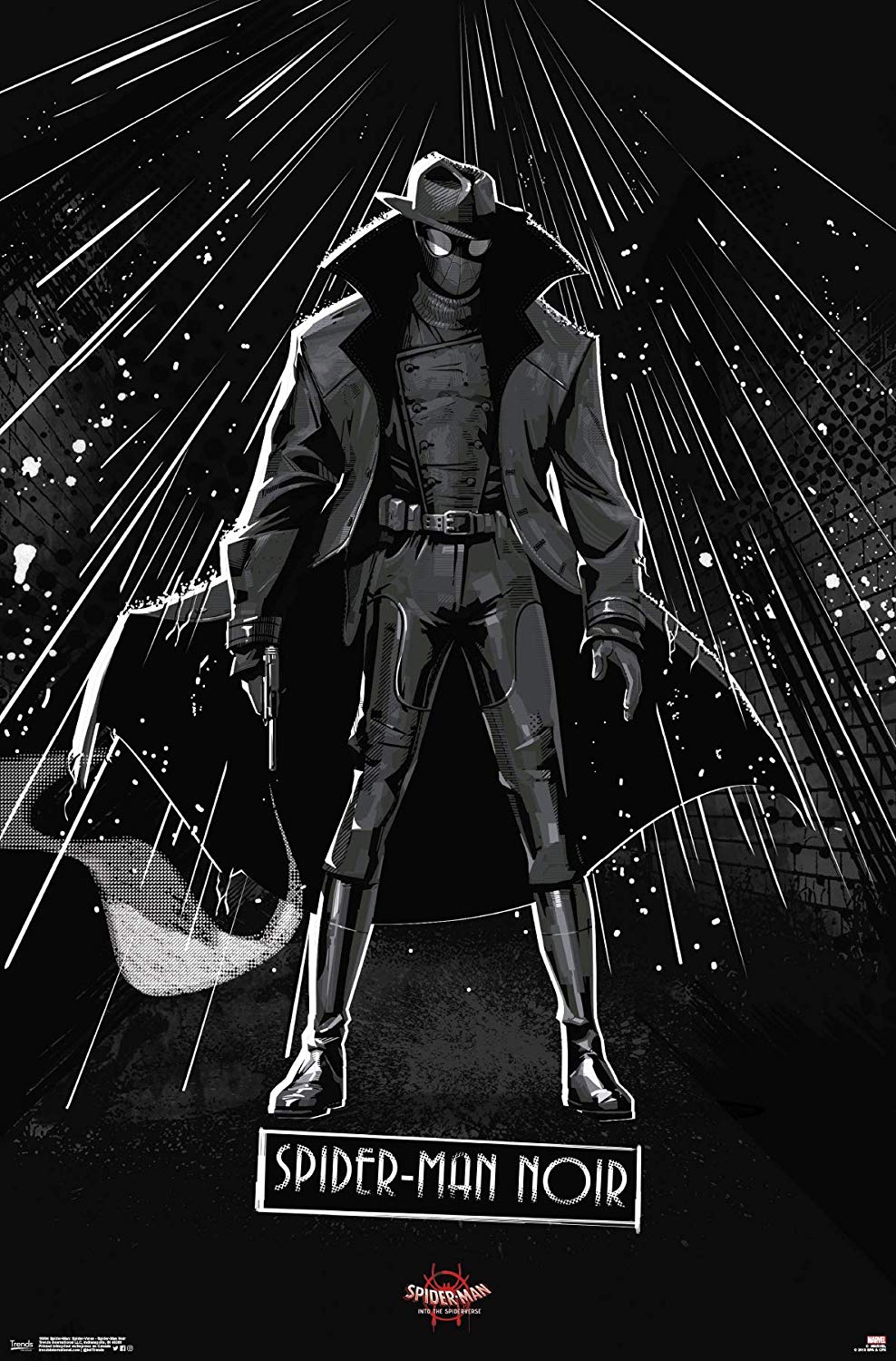 Spider Man Noir Phone Wallpapers Wallpaper Cave